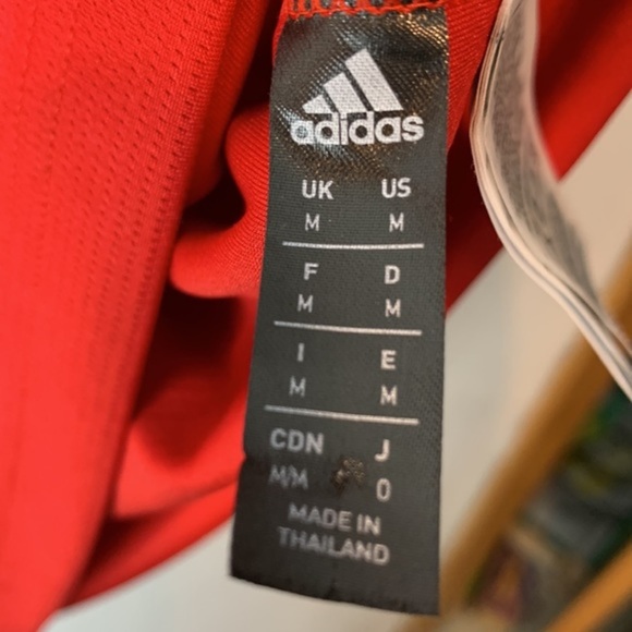 Adidas NCAA Sideline Climachill Nebraska Polo sz Large-Tall - Picture 5 of 6